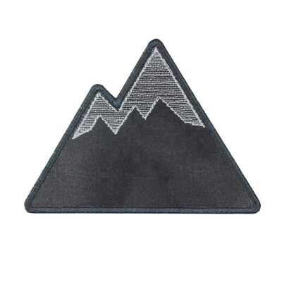 Woodland Mountain Sew or Iron on Patch - image1